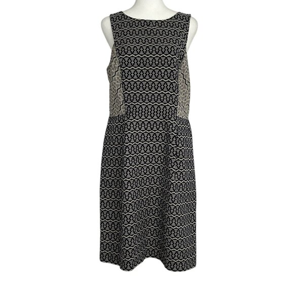 LOFT Dresses & Skirts - Ann Taylor Loft Tapestry Geometric Pattern Sleeveless Dress (8)